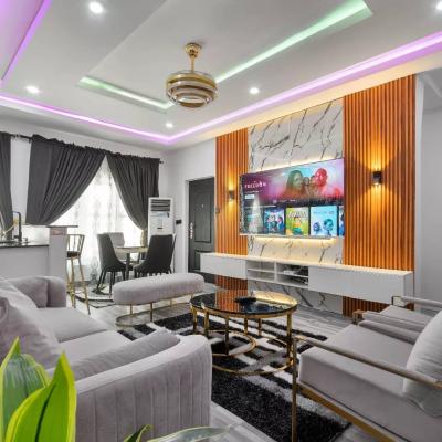 2-bedroom Water View Apartment  Horizon Cyber Villa Estate,, Ikate, Lekki, Lagos, Flat / Apartment for Rent
