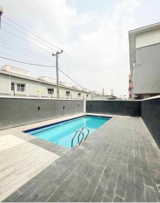 Fully Serviced Furnished 4-bedroom Terrace Duplex with a Bq, Within Nike Art Gallery Inside Access Control Estate, Ikate, Lekki, Lagos, Terraced Duplex for Rent