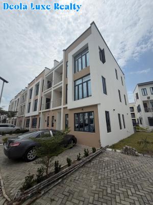 a Luxury Built 4 Bedroom Terrace Duplex in a Fully Serviced with Gym, Platinum Way, Ikate, Lekki, Lagos, Terraced Duplex for Rent