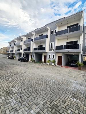 Serviced 4 Bedroom Terrace Duplex with Bq, Ikate, Lekki, Lagos, Terraced Duplex for Rent