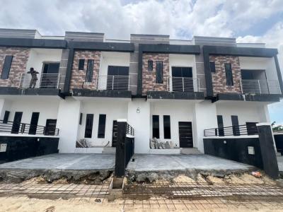 New  2 Bedrooms Self Compound Terrace Detached Duplex with Bq, General Paint Estate, Ajah, Lagos, Terraced Duplex for Sale