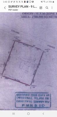 2708sqm  on Lugard Av Ikoyi, Lugard Av Ikoyi, Old Ikoyi, Ikoyi, Lagos, Land for Sale