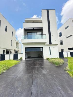 Outstanding Spacious Luxury 5 Bedroom Fully Detached Duplex with Bq, Vgc Extension, Lekki, Lagos, Detached Duplex for Sale