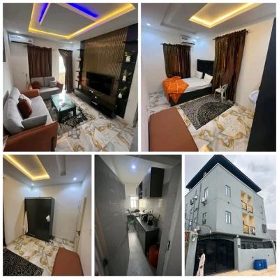 Room and Parlour Self Contain,mini-flat(10unit Available for Dispose), Iwaya, Yaba, Lagos, Mini Flat (room and Parlour) for Sale