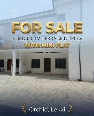 Affordable Premium 3-bedroom Terrace Duplex with Mini Flat, Orchid Lekki Lagos, Lekki, Lagos, Terraced Duplex for Sale