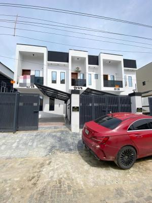 Exclusive,well Built 4 Bedroom Semi-detached Duplex with Self Compound, Sangotedo, Ajah, Lagos, Semi-detached Duplex for Sale