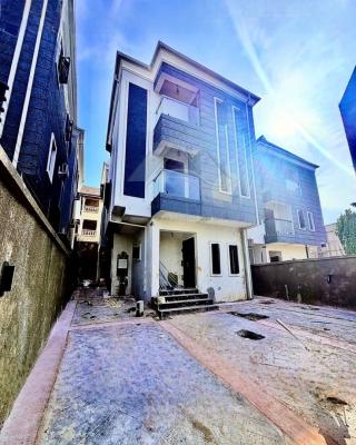 Magnificent 5 Bedroom Detached Duplex with Bq in Serene Estate, Allen, Ikeja, Lagos, Detached Duplex for Sale