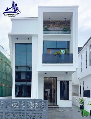 Luxury 5 Bedroom Fully Detached Swimming Pool Duplex, Chevron 2nd Tollgate, Lekki, Lagos, Detached Duplex for Sale