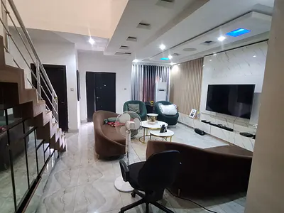 A Well Fully Furnished Luxury 3 Bedroom Terrace Duplex, All Rooms Ensuite
