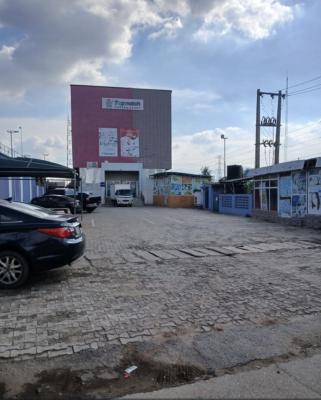 Big 2 Storey Building (530sqm) Each Floor for All Purposes, @ Casso B/stop, Facing Directly Along Lagos/abeokuta Expressway Lagos, Alagbado, Ifako-ijaiye, Lagos, Commercial Property for Rent