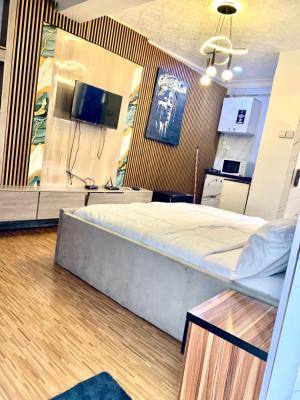 Fully Furnished Selfcon with Open Plan Kitchen, Sangotedo, Sangotedo, Ajah, Lagos, Self Contain (single Rooms) for Rent