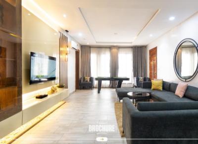 Luxury 3bedroom Apartment with Balcony, Ps5 and Pool, Dedicated Parking Space, Speedy Wifi, Modern Decor, Comfortable Stay, Lekki Phase 1, Lekki, Lagos, Flat / Apartment Short Let