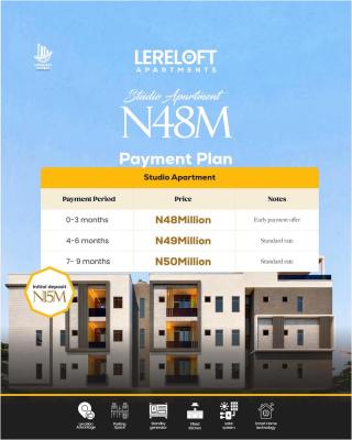 Own a Premium Luxury 2 Bedroom Apartment with Standard Amenities, a Selling Out Apartment Perfect for Shortlet/airbnb, Aguda, Surulere, Lagos, Block of Flats for Sale