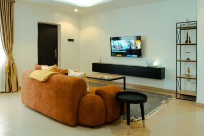 Modern 3-bedroom En-suite Apartment, Gbagada, Gbagada, Lagos, Flat / Apartment Short Let