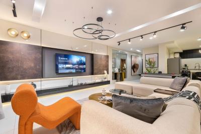 Luxury 2 Bedroom Apartment with Pool & Ps5, Balcony with City View, Air Hockey Game Available, Lekki Phase 1, Lekki, Lagos, Flat / Apartment Short Let
