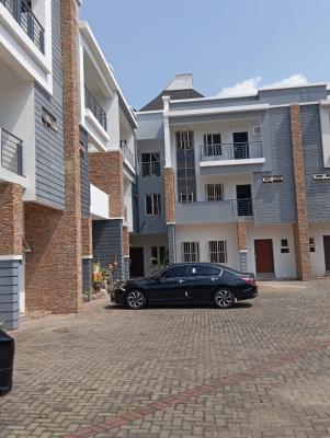 Spacious 5 Bedroom Terrace Duplex with Bq, Guzape District, Abuja, Terraced Duplex for Rent