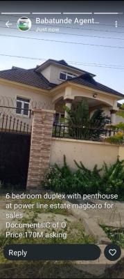 Fantastic 5bedroom Duplex at Magboro, Magboro, Ogun, Detached Duplex for Sale