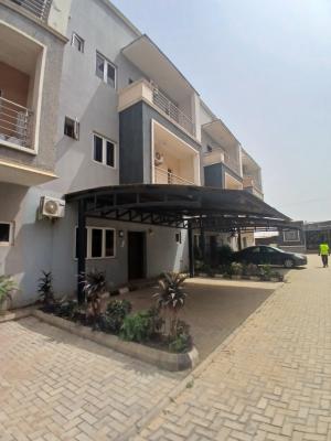 Well Built and Spacious 3 Bedrooms Terrace Duplex with a Bq, Gilmore Area, Jahi, Abuja, Terraced Duplex for Rent