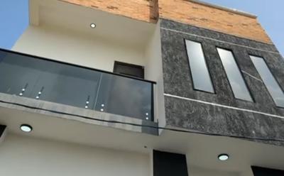 Newly Built 4 Bedroom Detached Duplex with Bq, Lekki Atlantic Garden Estate, General Paint, After Abraham Adesanya, Ajah, Lagos, Detached Duplex for Sale