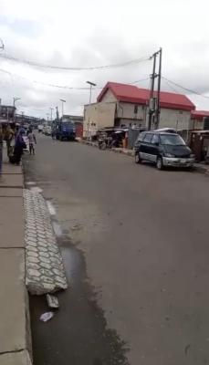 a Bungalow on a Half Plot Land, Adealu Bus Stop, Dopemu, Iyana Ipaja, Ipaja, Lagos, Terraced Bungalow for Sale