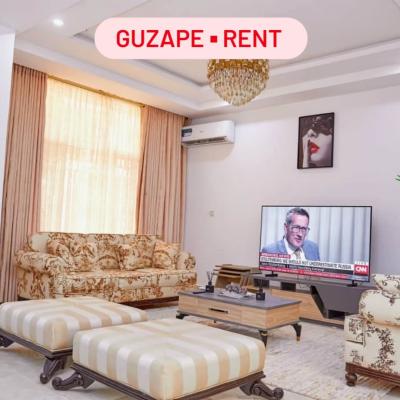 Furnished 4 Bedroom Terrace Duplex with Bq,, Guzape District, Abuja, Terraced Duplex for Rent