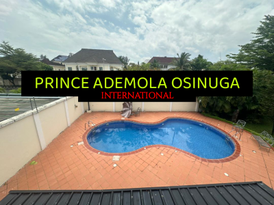 Premium 4 Bedroom Terrace House. +bq+pool, Banana Island Estate, Banana Island, Ikoyi, Lagos, Terraced Duplex for Rent