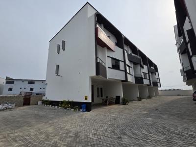 Brand New 4 Bedroom Terrace Duplex with Bq at Pantheon Bridge Estate, Orchid Road, Lekki, Lagos, Terraced Duplex for Rent