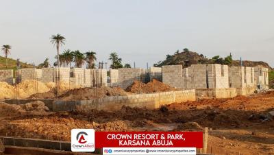 Estate Land at Crown Resort and Park, Karsana, Abuja, Land for Sale