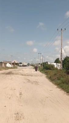 One Acre (4,152sqm) Dry Land -- Double Corner Piece, Monastery Road, Sangotedo, Ajah, Lagos, Land for Sale