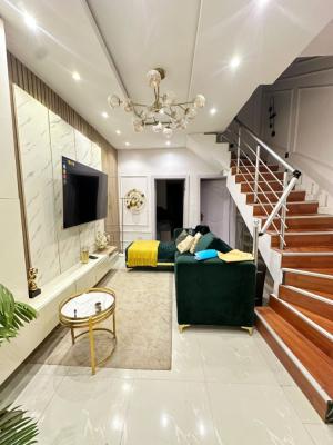 3 Bedrooms Terraced Duplex  (fully Furnished), Ikota, Lekki, Lagos, Terraced Duplex for Sale