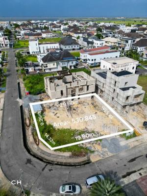 530 Sqm Corner Piece Plot Located at Pinnock Beach Estate, Osapa, Lekki, Lagos, Residential Land for Sale