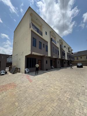 Beautiful 4 Bedrooms Terraced Duplex with a Room Bq., Gbagada, Lagos, Terraced Duplex for Sale