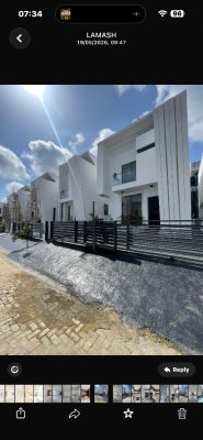 Comfortable 4 Bedroom Detached Duplex with Swimming Pool,bq, Chevron Toll Gate, Chevron Drive, Lekki, Lagos, Detached Duplex for Sale
