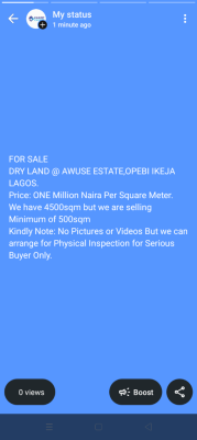 Bare Land, Awuse Estate, Opebi, Ikeja, Lagos, Mixed-use Land for Sale