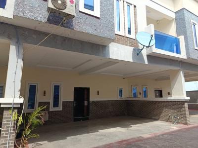 4 Bedroom Terrace Duplex, Royal Veiw Estate Opp Mega Chicken, Lekki, Lagos, Terraced Duplex for Rent