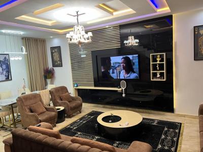 Furnished & Serviced 4-bedroom Apartment with Bq, Guzape District, Abuja, Flat / Apartment for Rent
