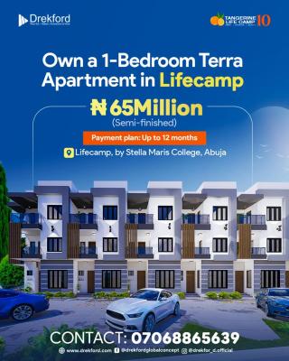 1 Bedroom Room, Stella Maris School Axis, Life Camp, Abuja, Block of Flats for Sale
