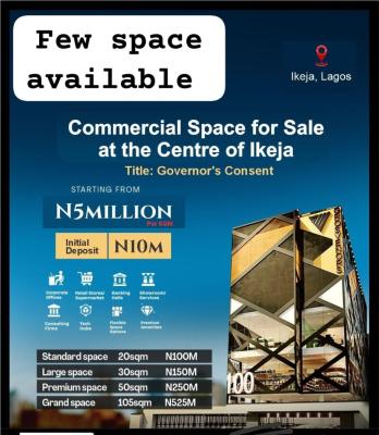Commercial Space with C of O — Awolowo Way Near Computer Village Ikeja, Ikeja, Lagos