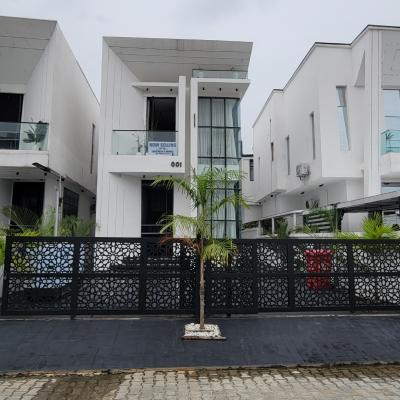Luxurious 5bedroom Duplex with a Bq and a Pool, Chevron Toll Gate, Lekki, Lagos, Detached Duplex for Sale
