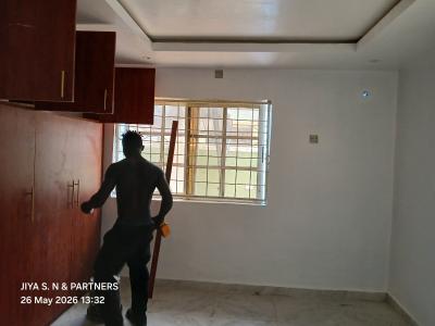 3 Bedroom Semi-detached Bungalow Alone in The Compound, Sunnyvale Estate, Galadimawa, Abuja, Semi-detached Bungalow for Rent