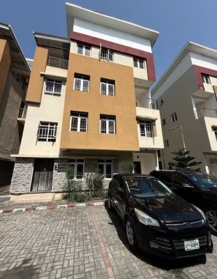 Fully Seevicer 4 Bedroom Semi Detached Duplex with a Room Boys Quarter, Ikate, Lekki, Lagos, Semi-detached Duplex for Sale