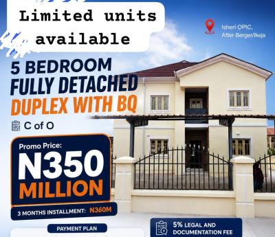 5 Bedroom Detached Duplex with BQ — Isheri GRA Near Beger, Opic, Isheri North, Lagos