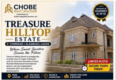 C of O  Land, Treasure Hilltop Estate, Alagbado, Ifako-ijaiye, Lagos, Residential Land for Sale
