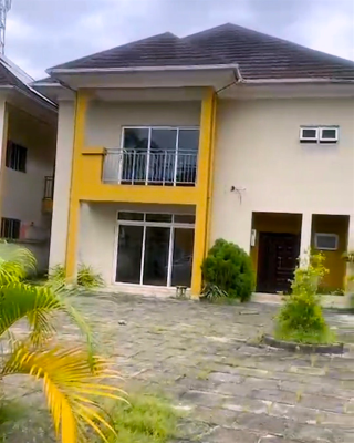 Spacious 4 Bedroom Duplex with 1 Room Bq in a Secured Estate, Golf Estate, Peter Odili Road, Trans Amadi, Port Harcourt, Rivers, Detached Duplex for Rent
