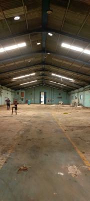 Big Industrial Warehouses on (8,000sqm) + Admin Office, @ Moshalashi Kola B/stop, Directly Along Lagos/abeokuta Expres, Lagos, Alagbado, Ifako-ijaiye, Lagos, Warehouse for Sale