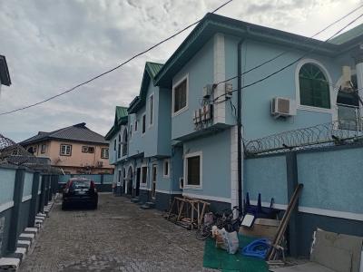 3bed 2 in a Compound Private Staircase, Maplewood Estate, Oko-oba, Agege, Lagos, Flat / Apartment for Rent