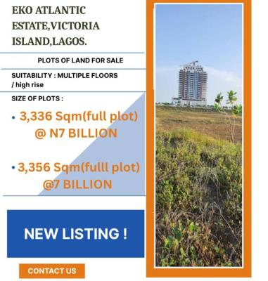Two Premium Plots Strategically Positioned Side By Side, Eko Atlantic City, Victoria Island, Lagos Zone: B, Eko Atlantic City, Lagos, Mixed-use Land for Sale