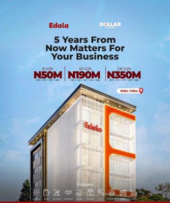 Dollar House  Premium Office Spaces in Yabas Business Hub, Dollar House,sabo in a Strategic Location for Investment, Yaba, Lagos, Office Space for Sale