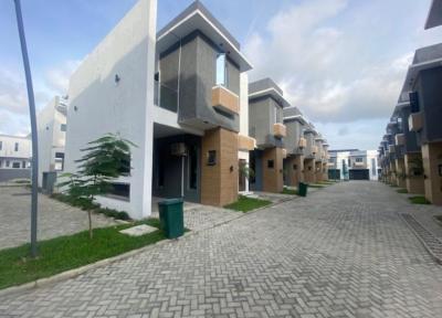 Newly Built 3 Bedroom Terrace Duplex with Bq,pool &children  Ground, Lekki Palm City ,ajah ,lekki ,lagos ,nigeria, Ajah, Lagos, Terraced Duplex for Rent