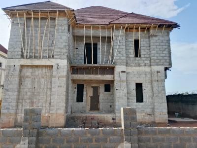 6 Bedroom Fully Detached Duplex Carcass, Along Lokogoma Expressway, Lokogoma District, Abuja, Detached Duplex for Sale